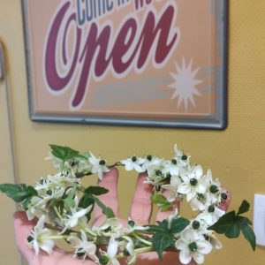 bijou floral pour mariage couronne de fleurs