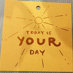 le bouquet aujourd'hui c'est ta journée